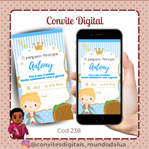 Convite Pequeno Príncipe