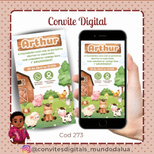 Convite Fazendinha