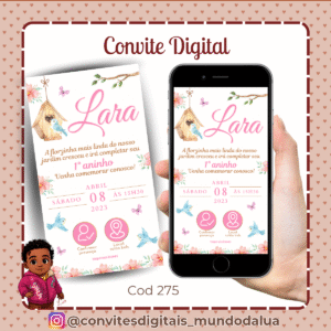 Convite Jardim Encantado