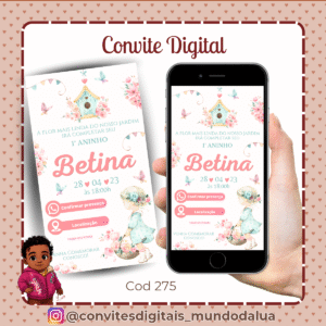 Convite Jardim Encantado