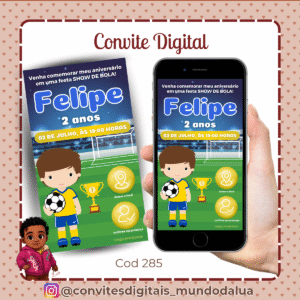 Convite Futebol
