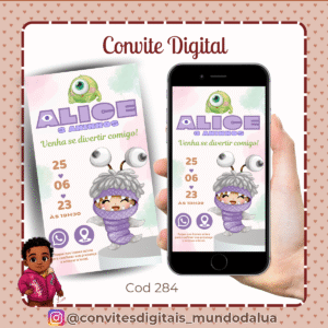 Convite Monstros S.A